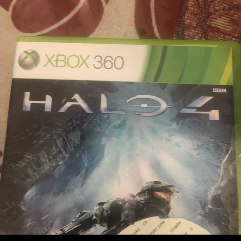 Xbox 360 halo 4 game
